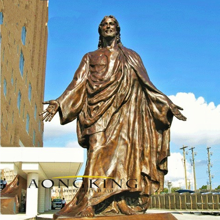bronze jesus statue