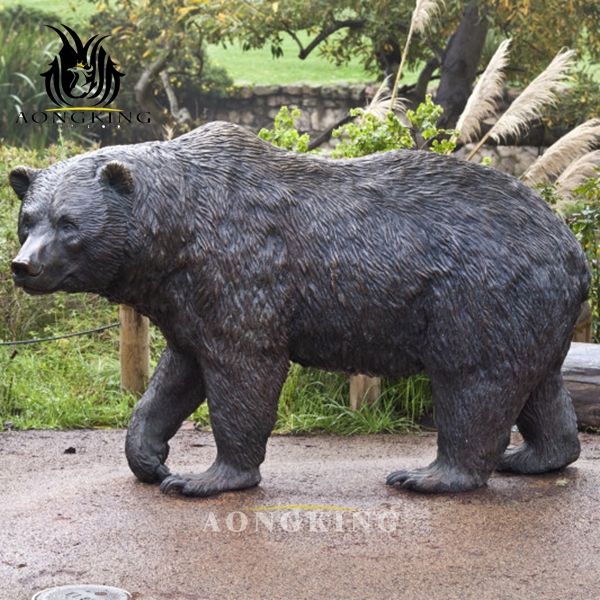 statues life size bear