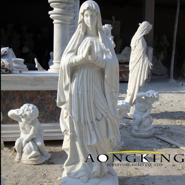 marble catholic statues