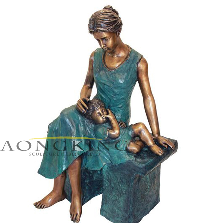 Hot-Sale-bronze-statue-metal-mother