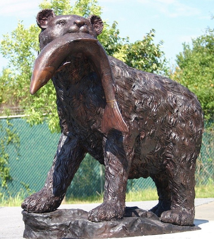 Outoor Life Size Bear Statue