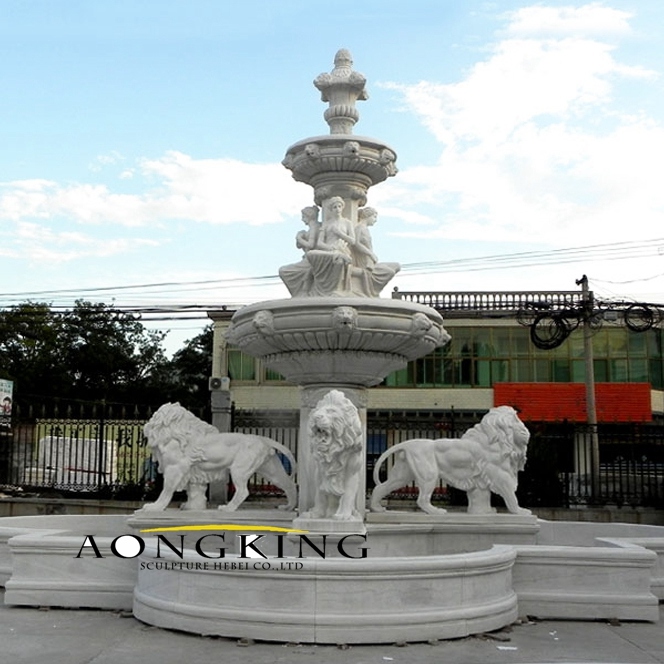 lion animal fountain