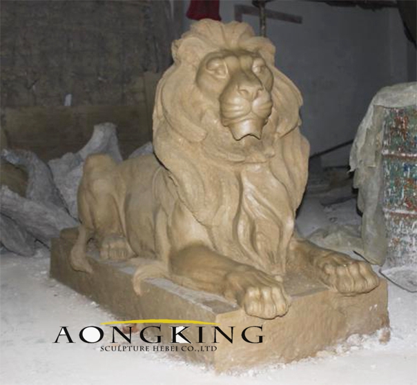 Large Laying Lions design
