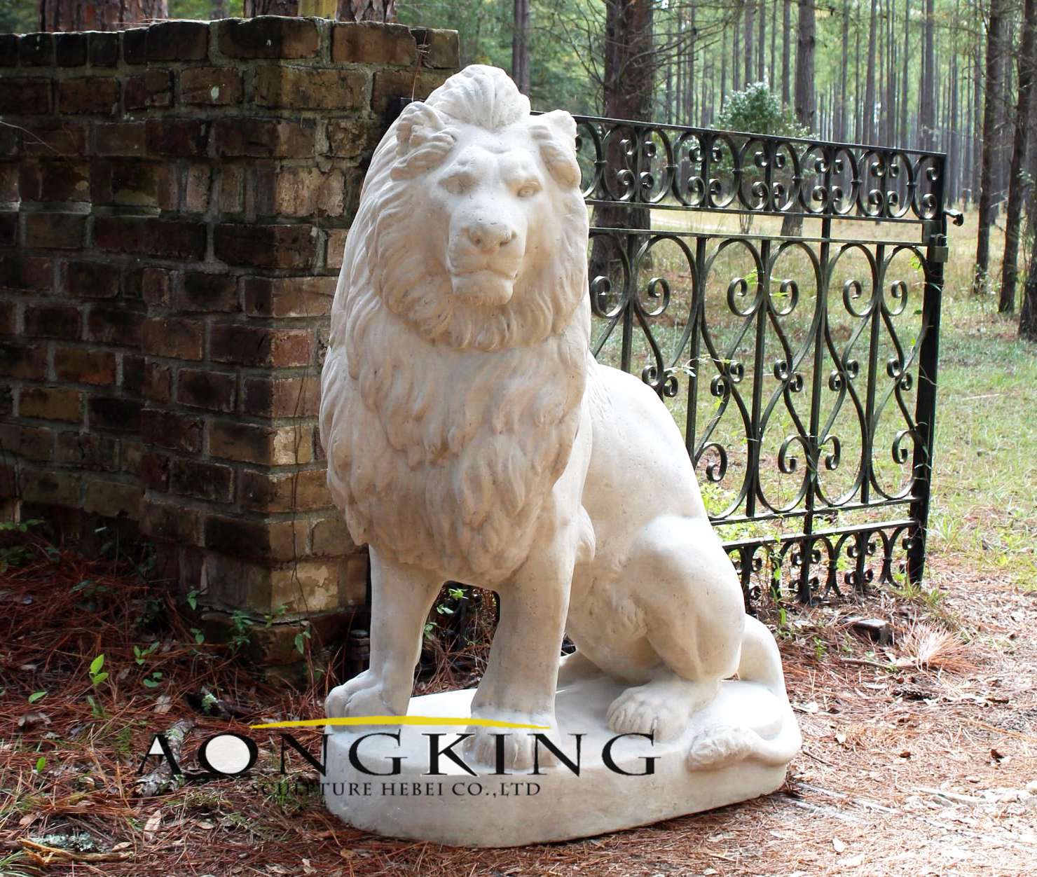 Lioness statue