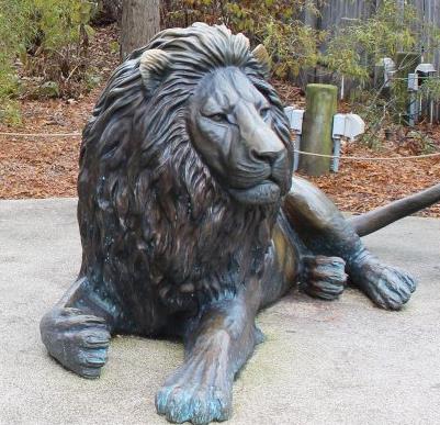 Lion Statue for Zoo