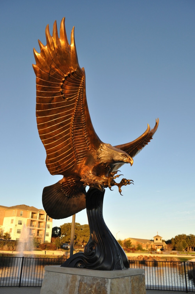 Bronze Eagle Monument