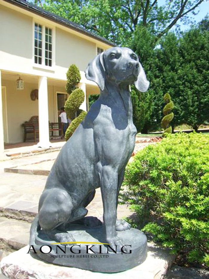 Dog sculpture
