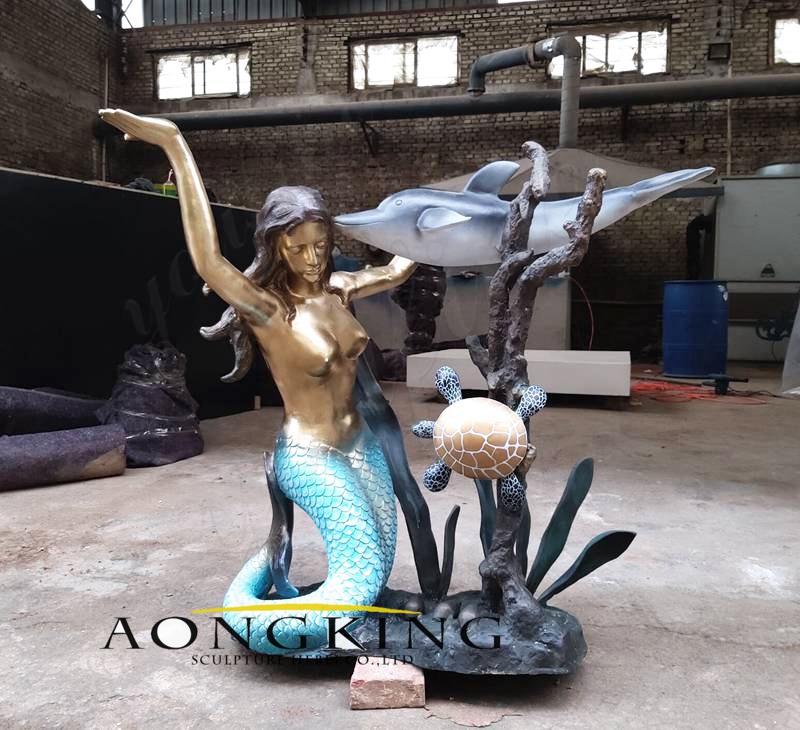 Mermaid sculpture for sale