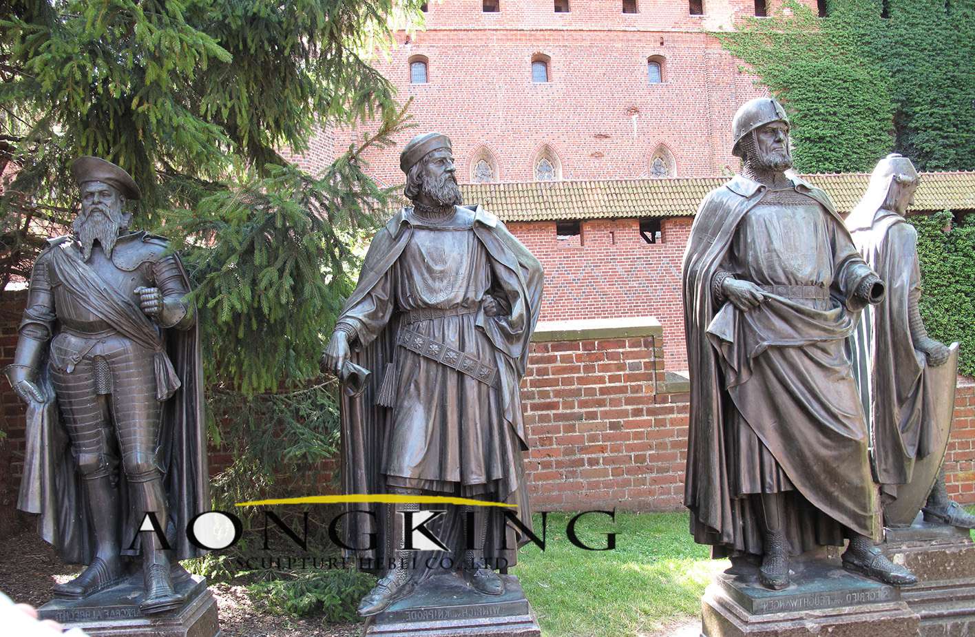 Teutonic Knights sculptures