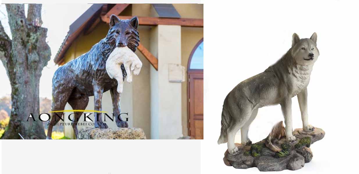 wolf statue from Aongking