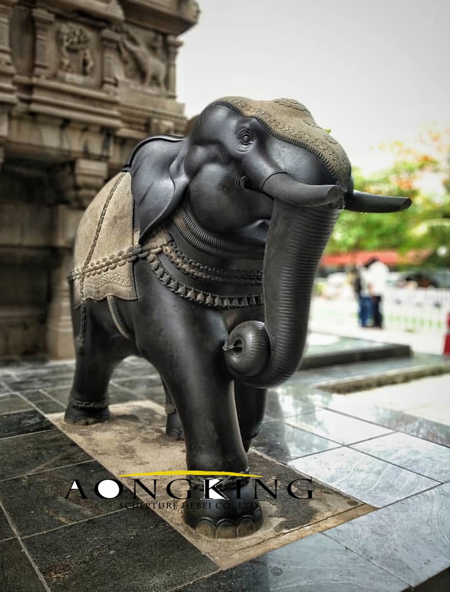 Bronze elephant india statues