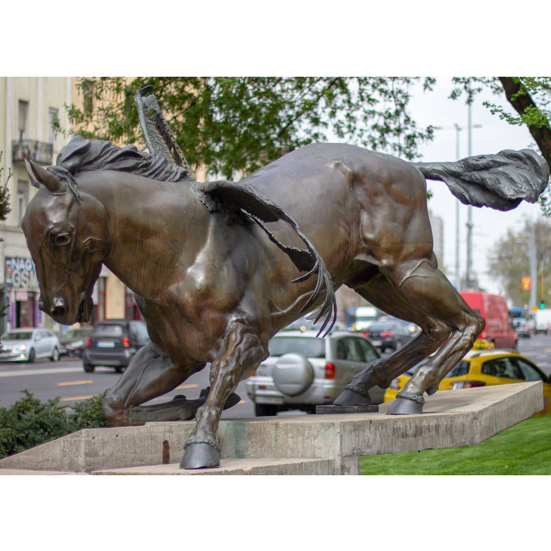 Budapest horse statues