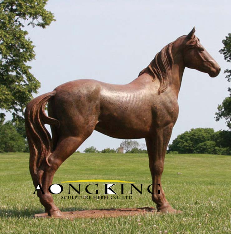 Casting iron horse