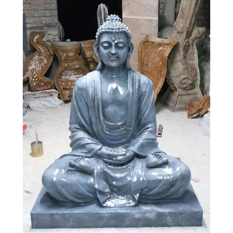 Copper buddha statue