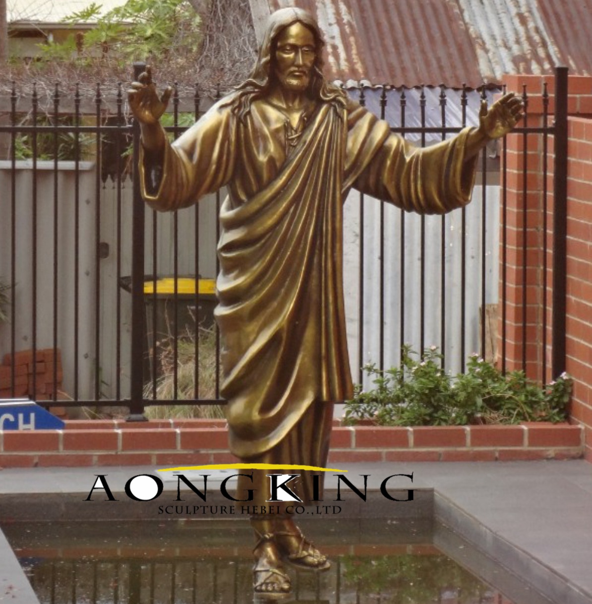 Bronze Jesus life size statue