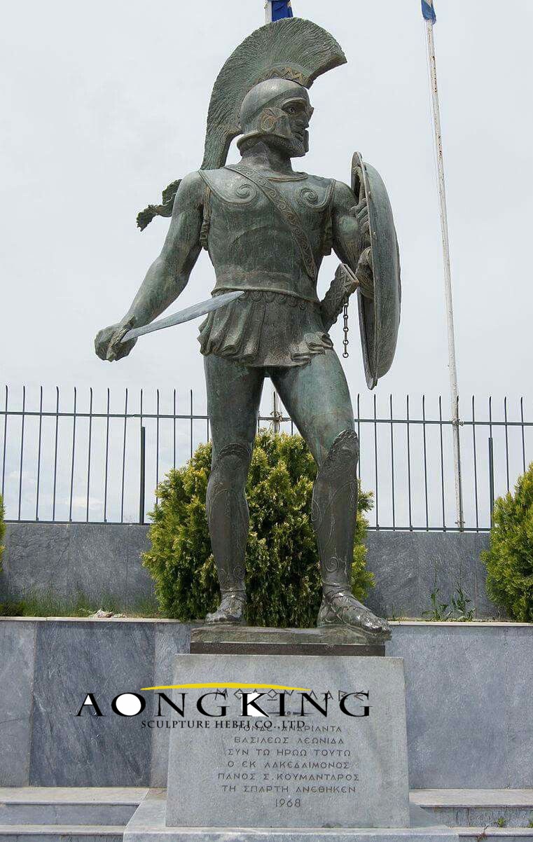 Large soldier sculpture