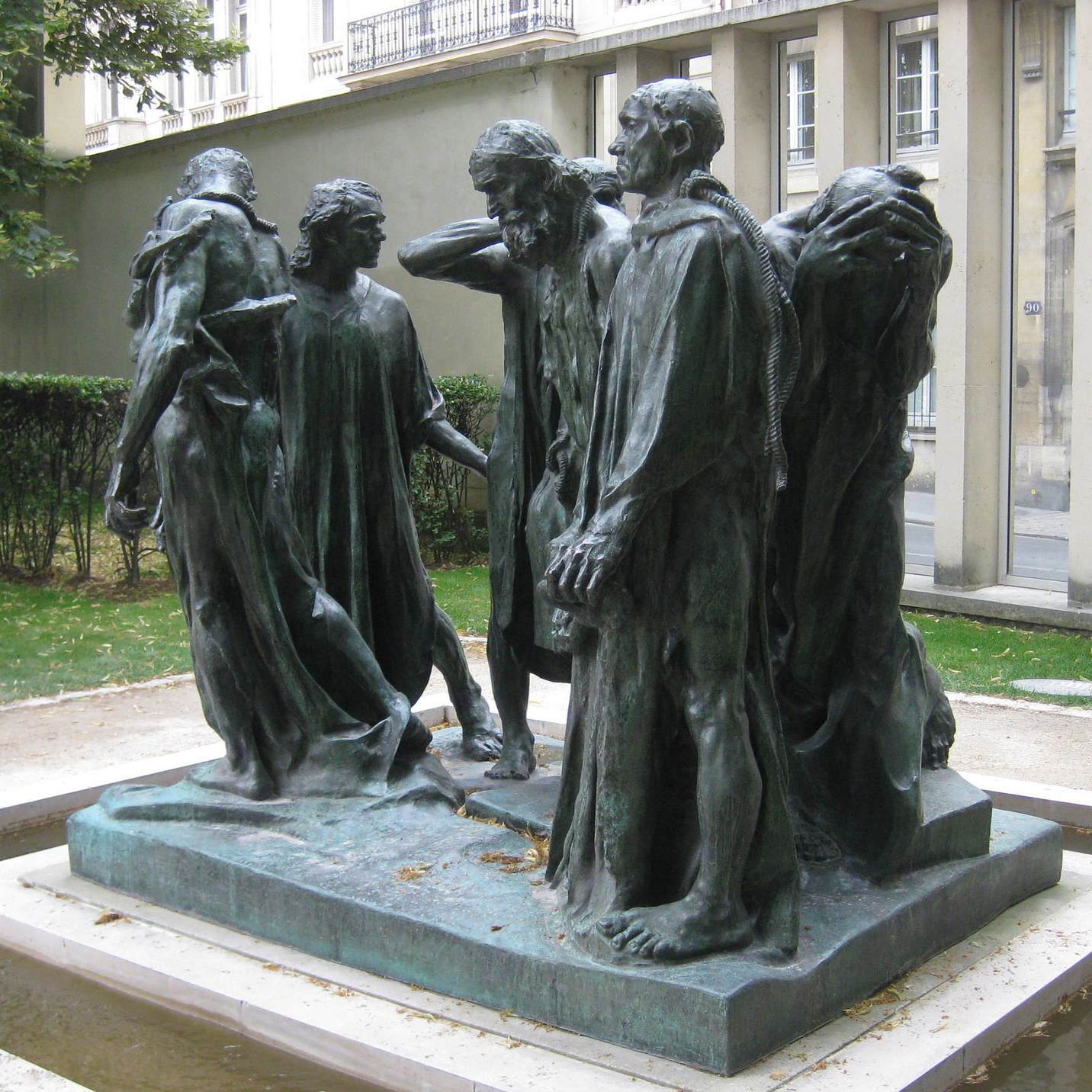 Rodin bronze statue