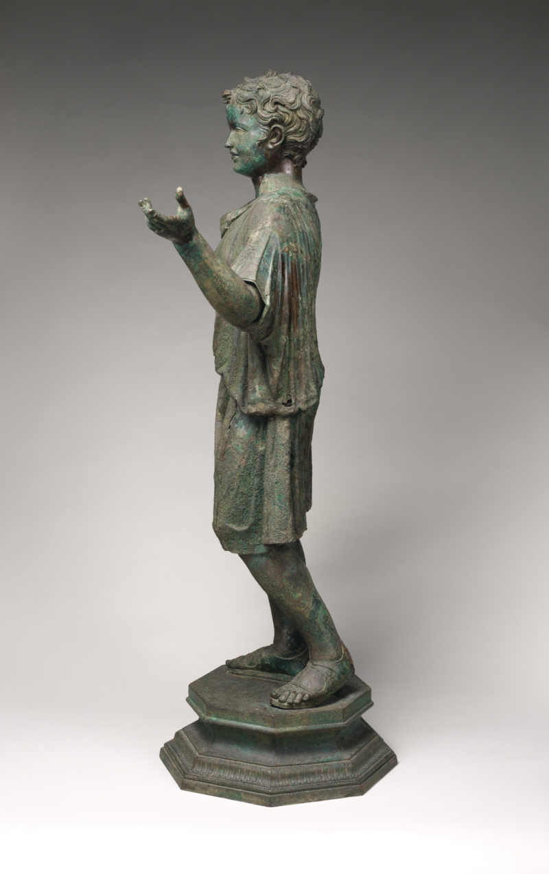 Roman boy sculpture 2