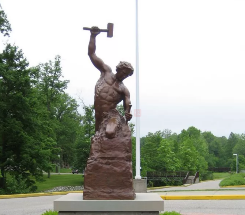 Art Cast Bronze Man Statue