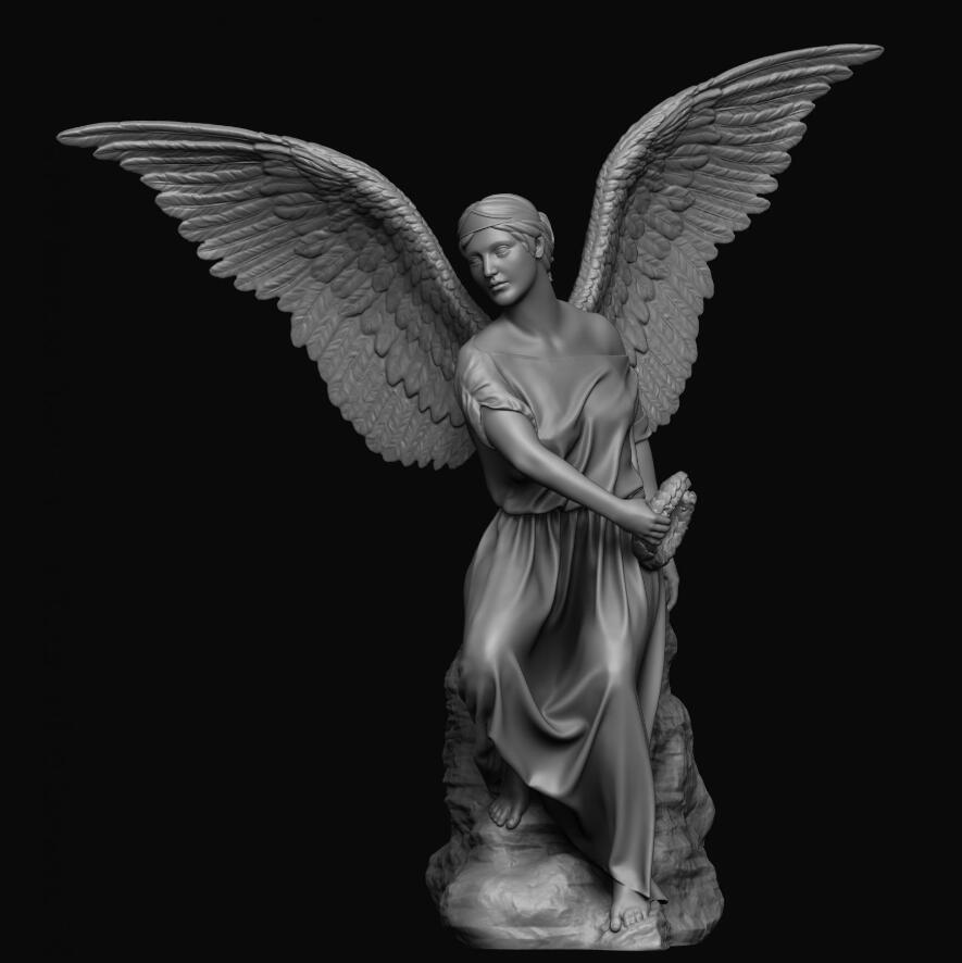 Creative angel statue 