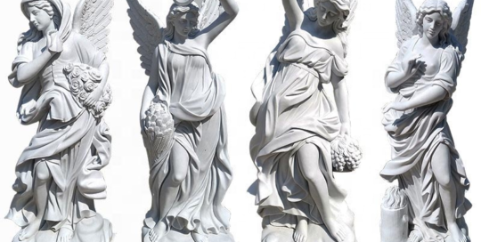 Four angel statue