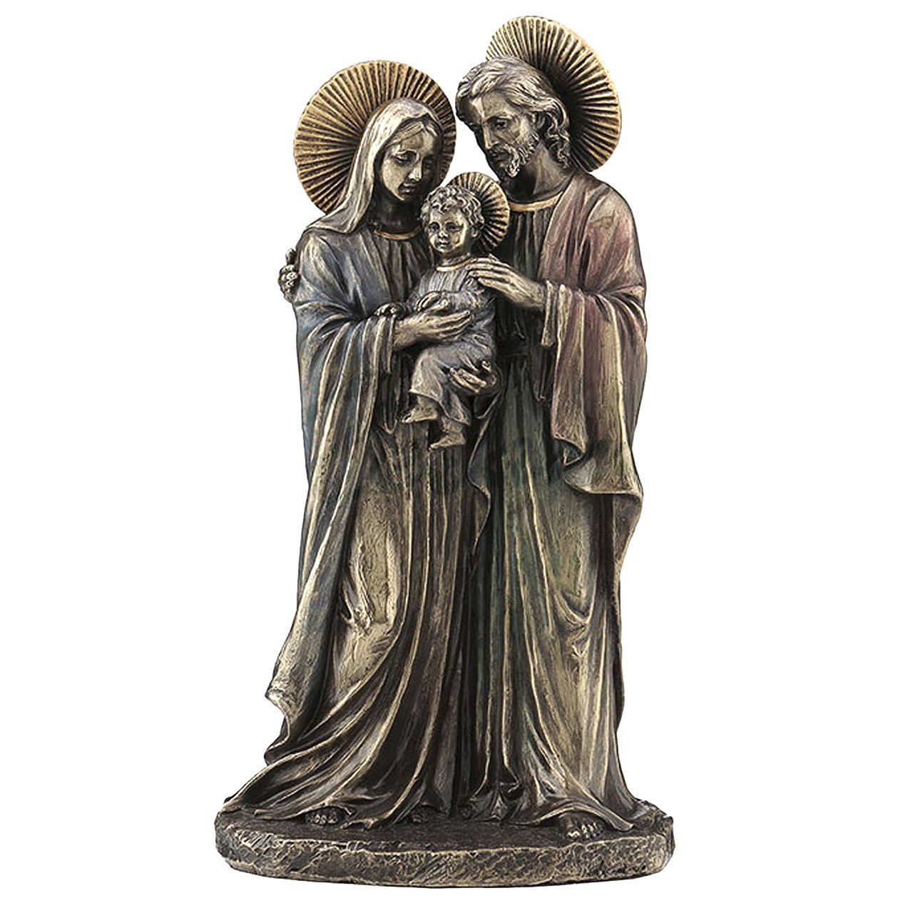 Holy family bronze material