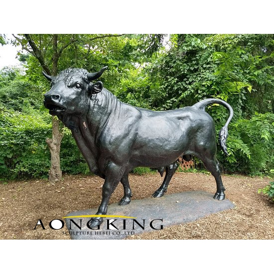 Life black bull bronze