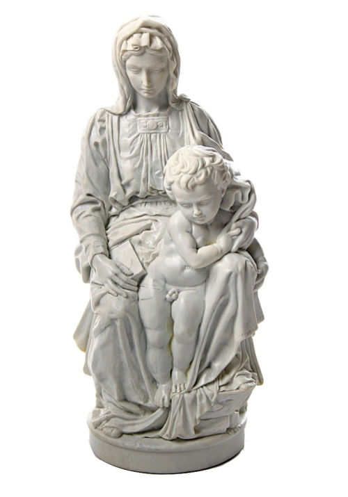 Madonna Of Bruges marble statue