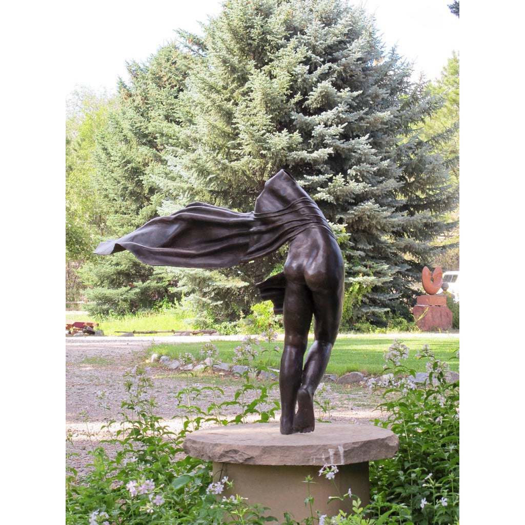Rodger jacobsen bronze sculpture