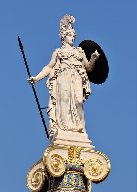 Statue of athena costume athena goddess