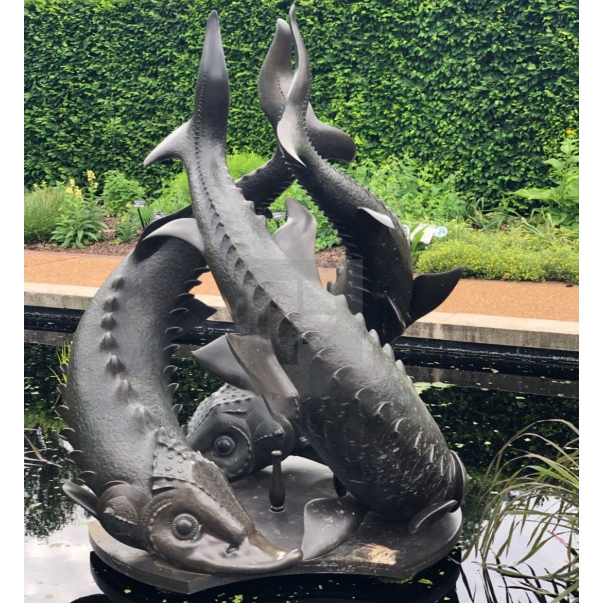 Statue of fish