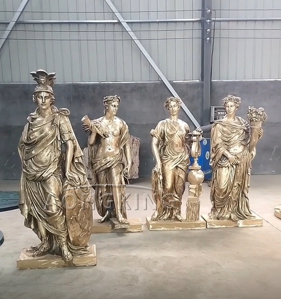 Classical bronze sculpture