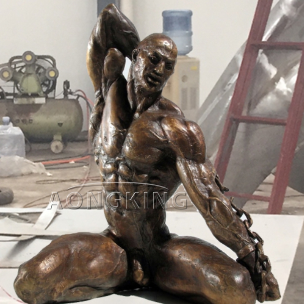 Muscle statue