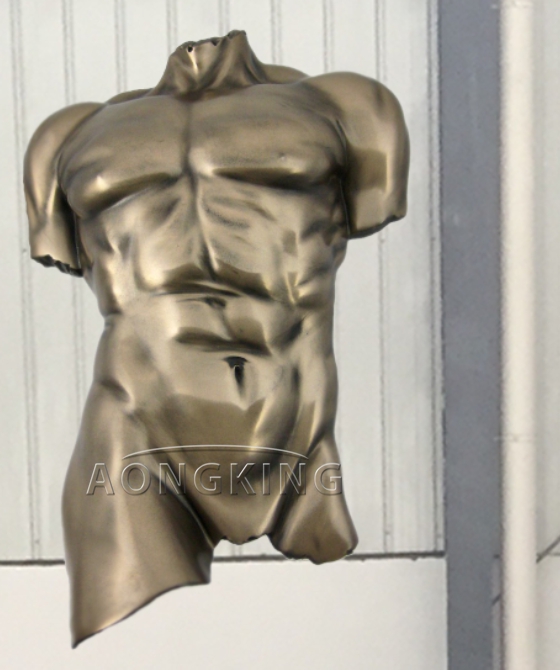Wall torso statue