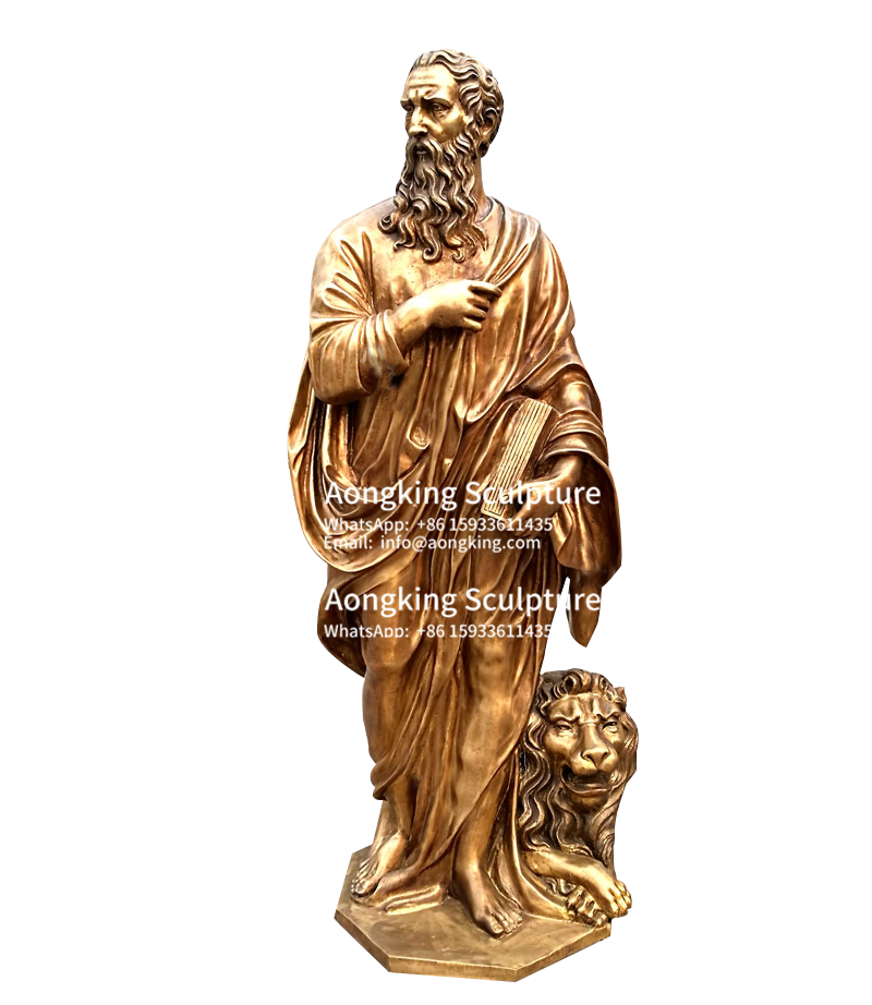 statue of St.Mark bronze