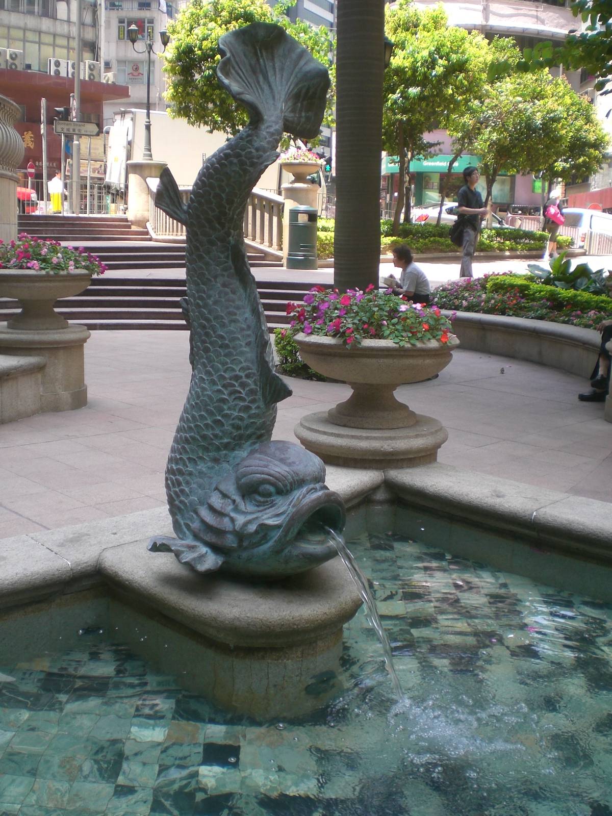Bronze Fish Fountain