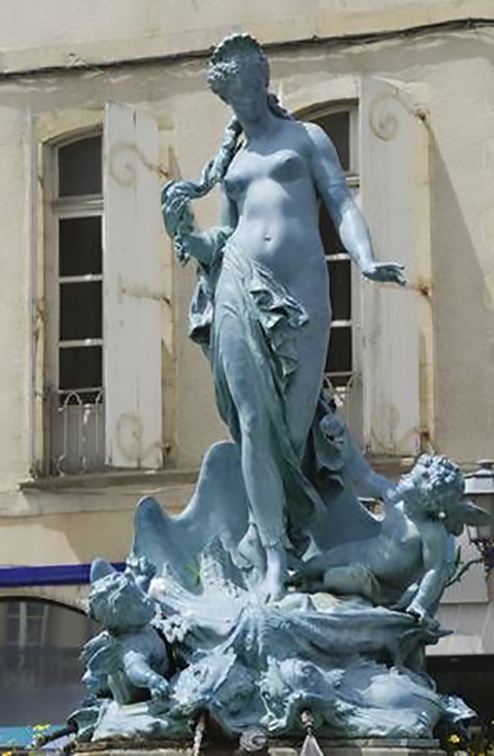 Bronze Fountain of Francia