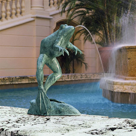 Outdoor Decoration Frog Fountain