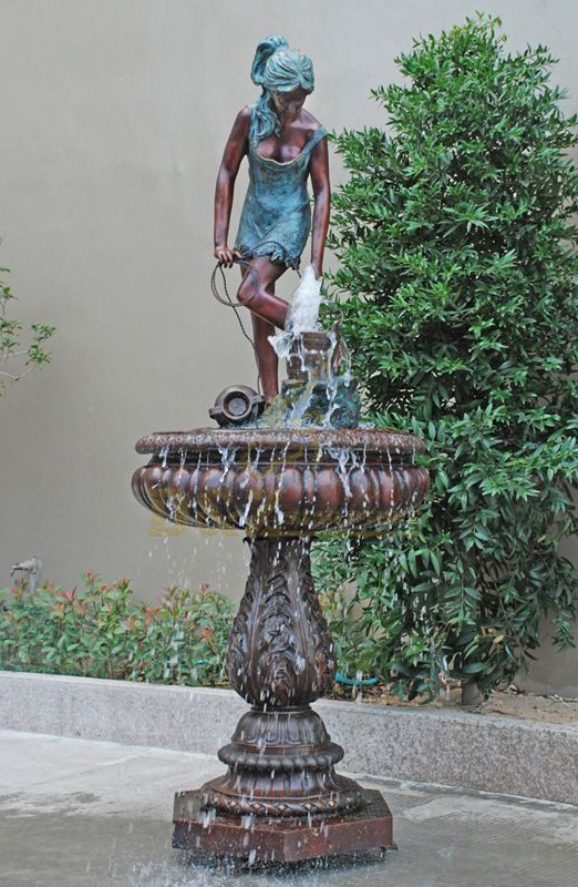 Outdoor figure Decorate Fountain