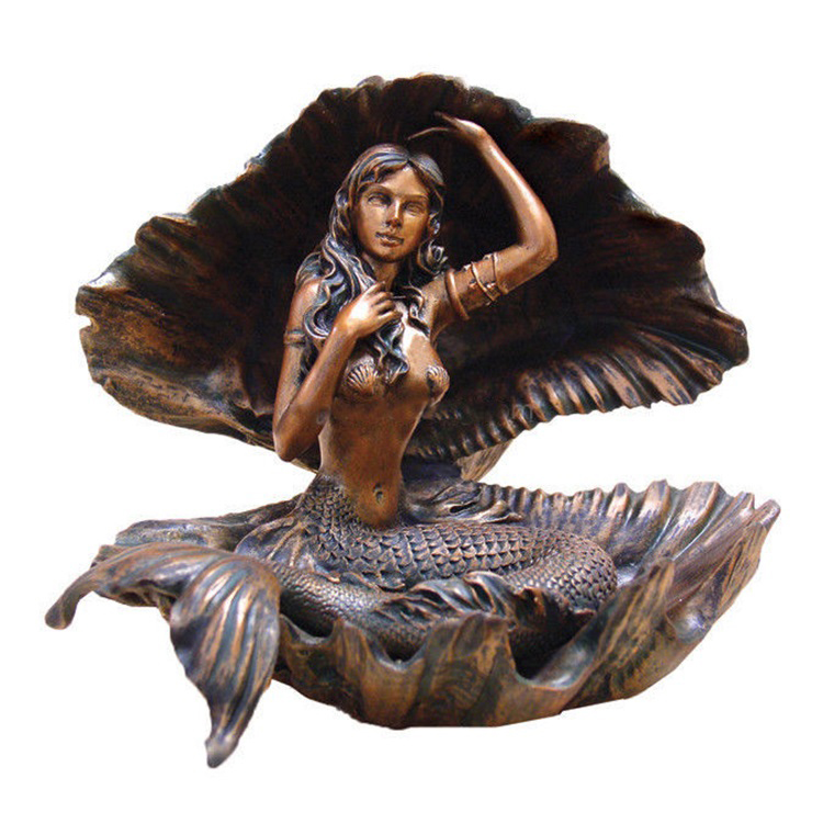Shell Mermaid Fountain