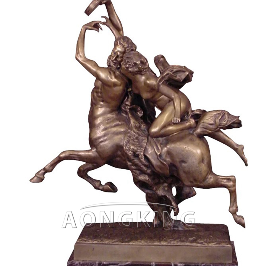 Decoration centaur bronze sculpture