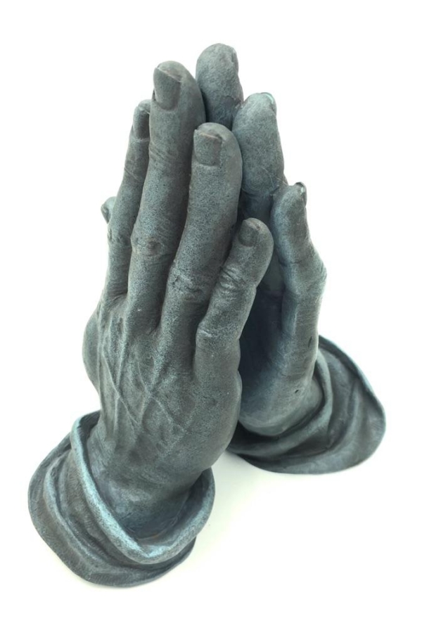 Bronze Praying Hands Sculpture