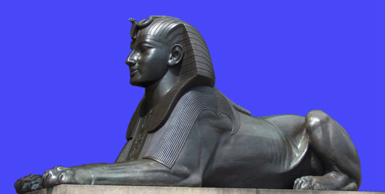 Bronze egyptian statues