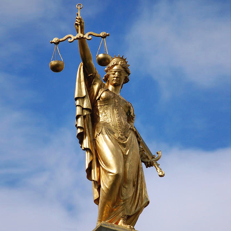Justice statue