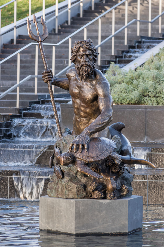 King Neptune statue