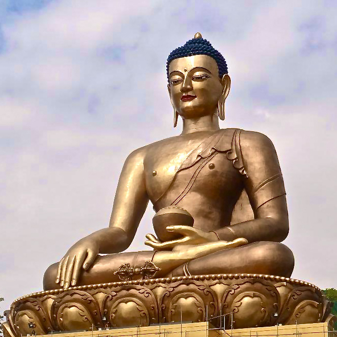 Large buddha statue