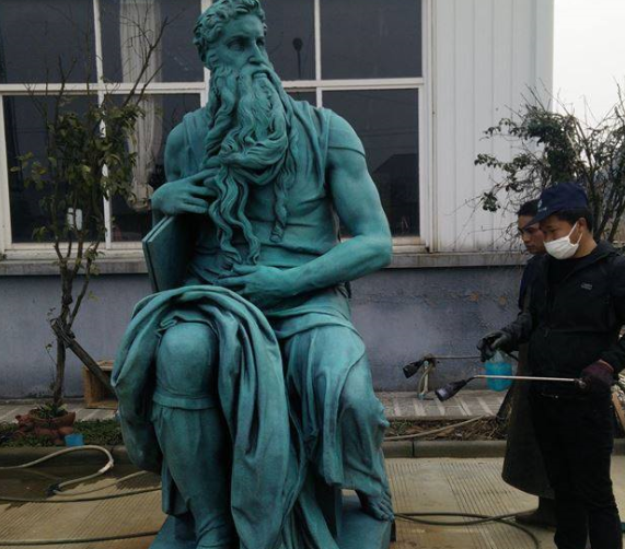 Moses sculpture