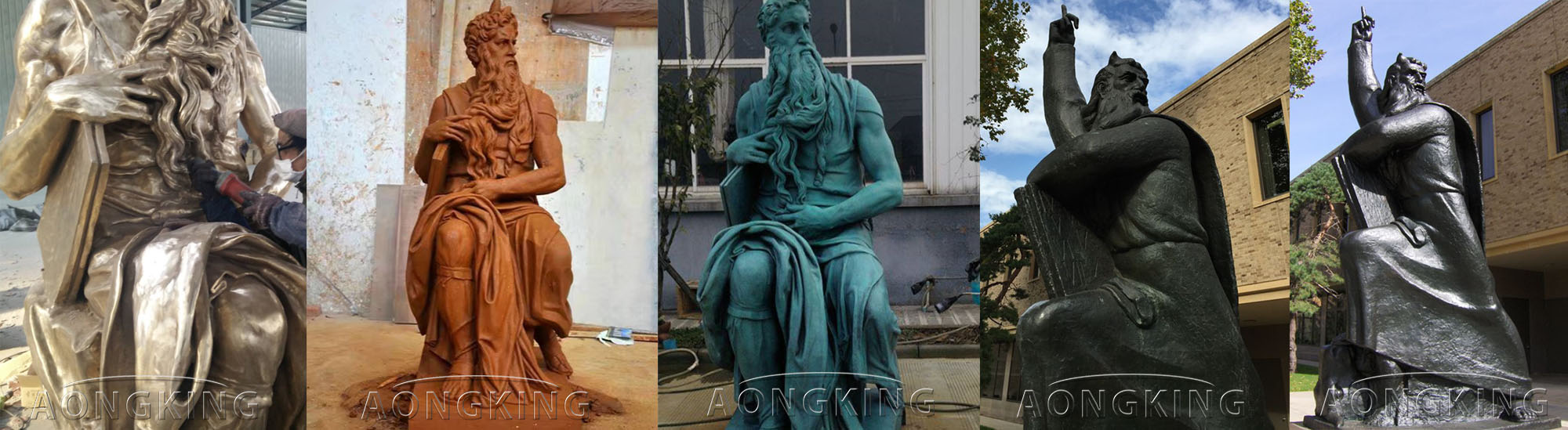Moses statues