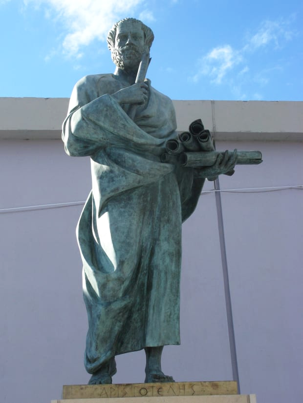 aristotle statue
