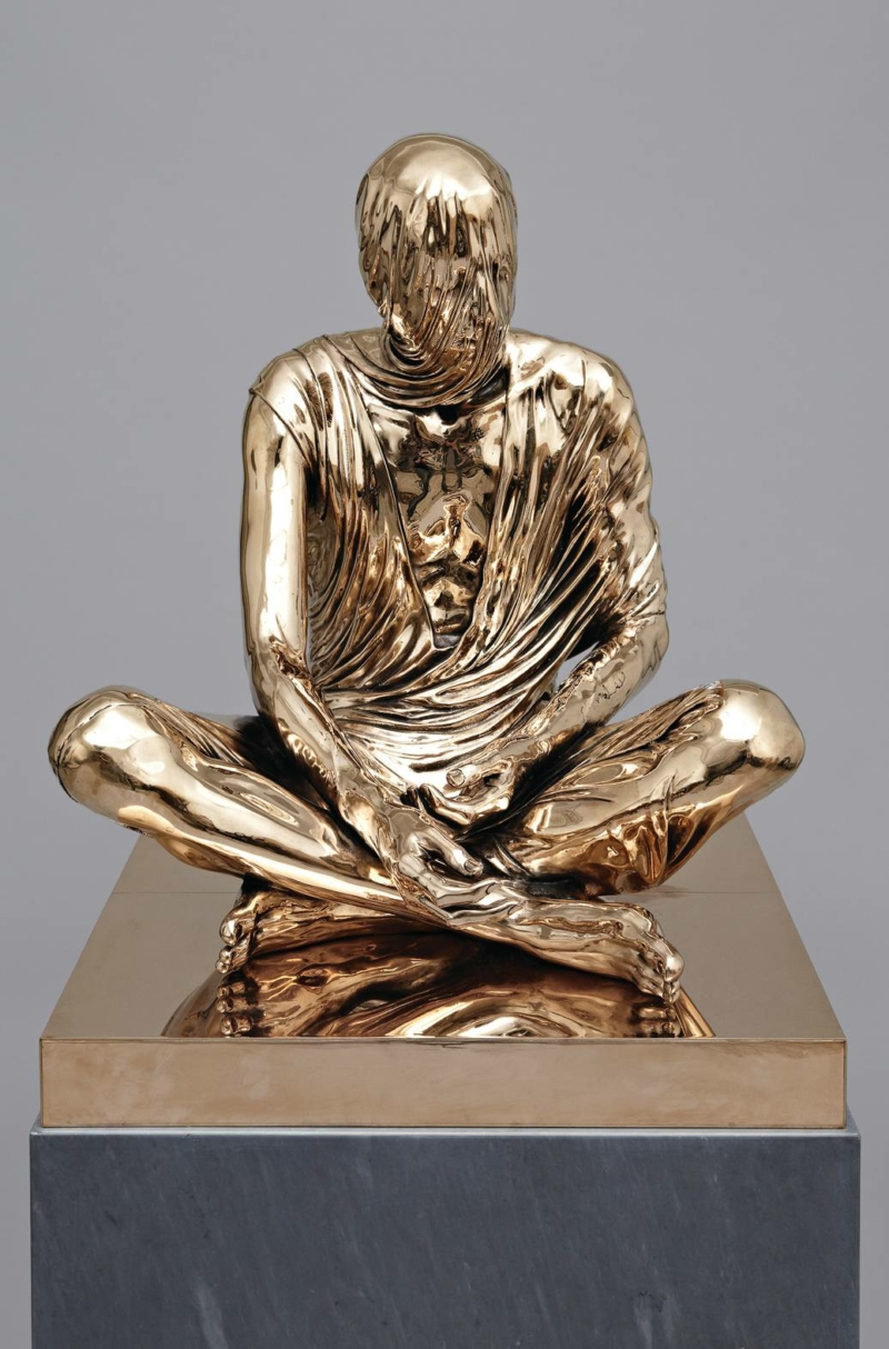 bronze indoor sculpture
